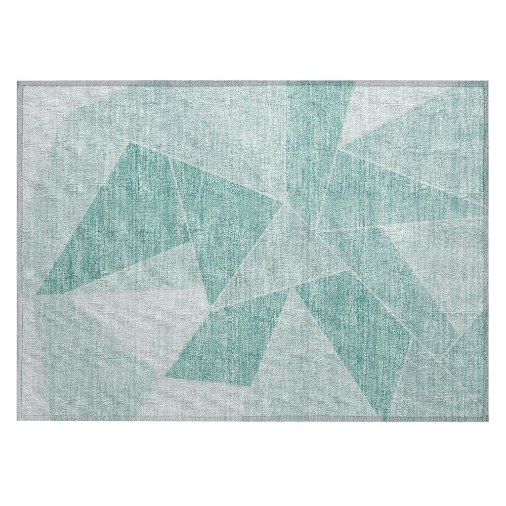 Chantille ACN636 Teal 1'8" x 2'6" Rug. Picture 1