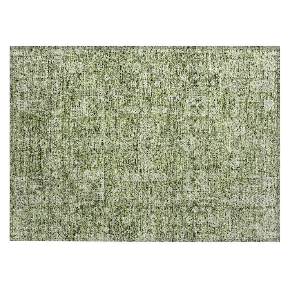 Chantille ACN637 Green 1'8" x 2'6" Rug. Picture 1