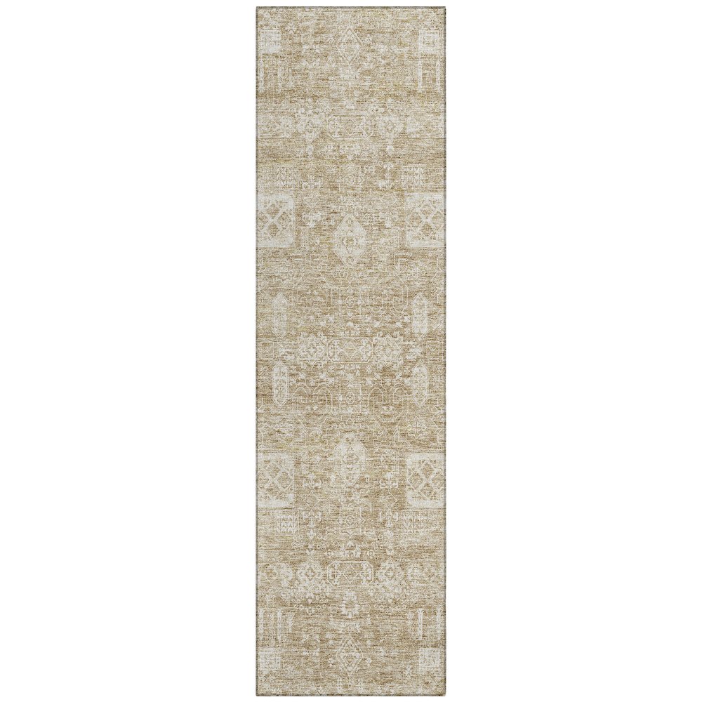 Chantille ACN637 Brown 2'3" x 7'6" Rug. Picture 1