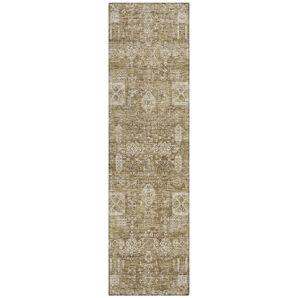 Chantille ACN637 Brown 2'3" x 7'6" Rug. Picture 1