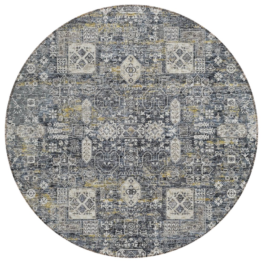 Chantille ACN637 Gray 8' x 8' Rug. Picture 1