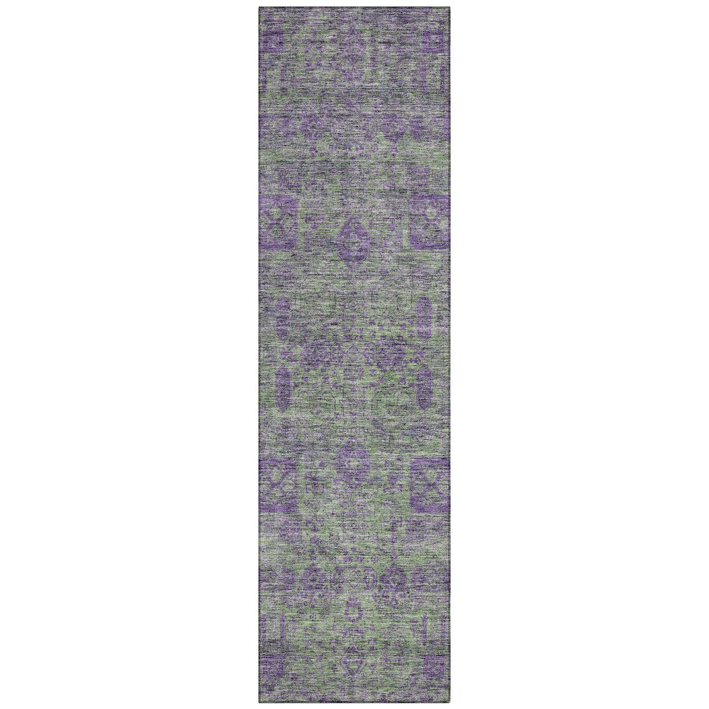 Chantille ACN637 Green 2'3" x 7'6" Rug. Picture 1