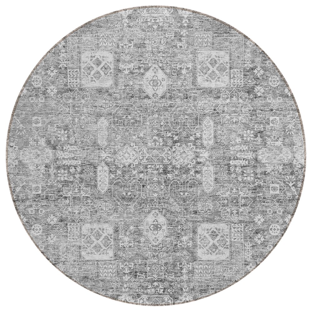 Chantille ACN637 Gray 8' x 8' Rug. Picture 1