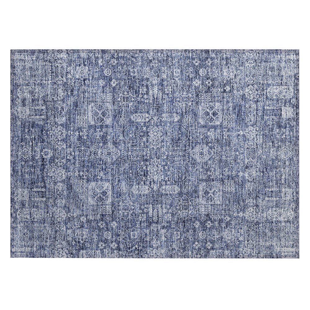 Chantille ACN637 Blue 1'8" x 2'6" Rug. Picture 1