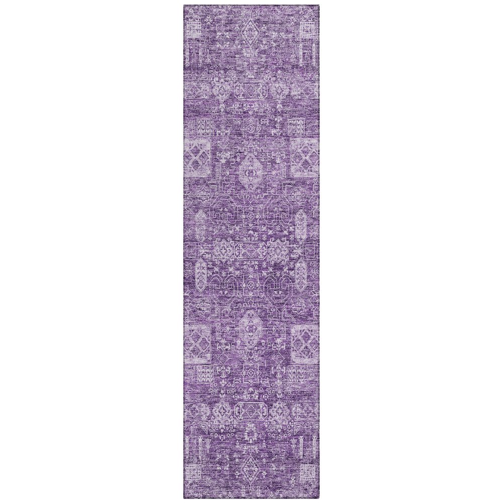 Chantille ACN637 Purple 2'3" x 7'6" Rug. Picture 1