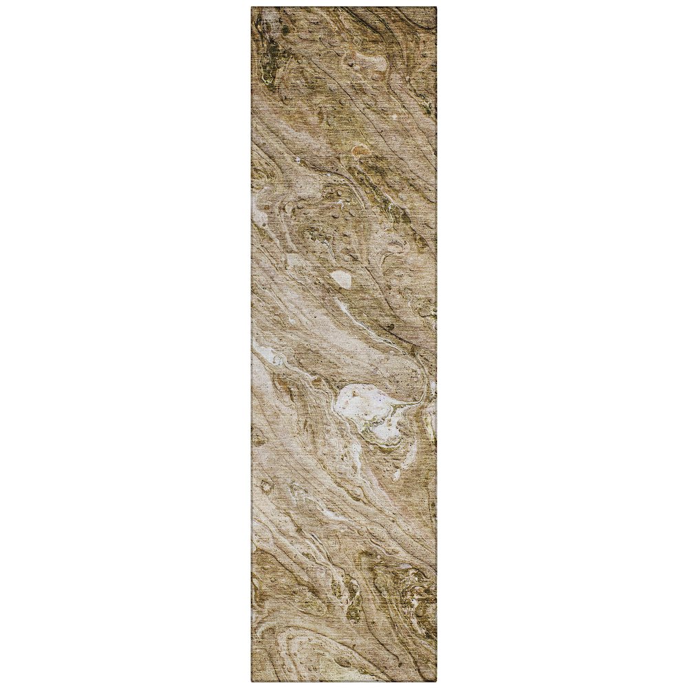 Chantille ACN640 Brown 2'3" x 7'6" Rug. Picture 1