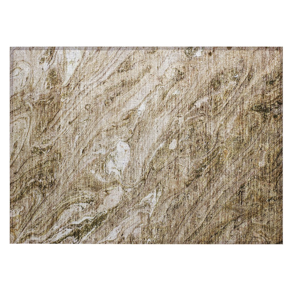 Chantille ACN640 Brown 1'8" x 2'6" Rug. Picture 1