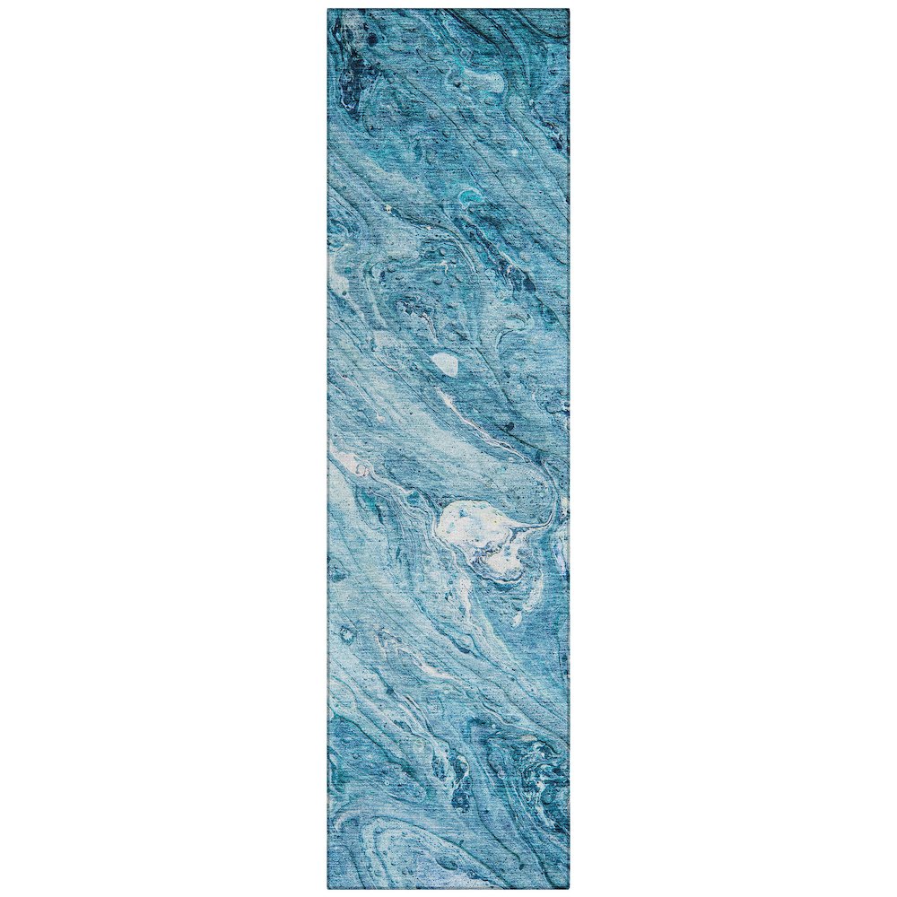 Chantille ACN640 Blue 2'3" x 7'6" Rug. Picture 1