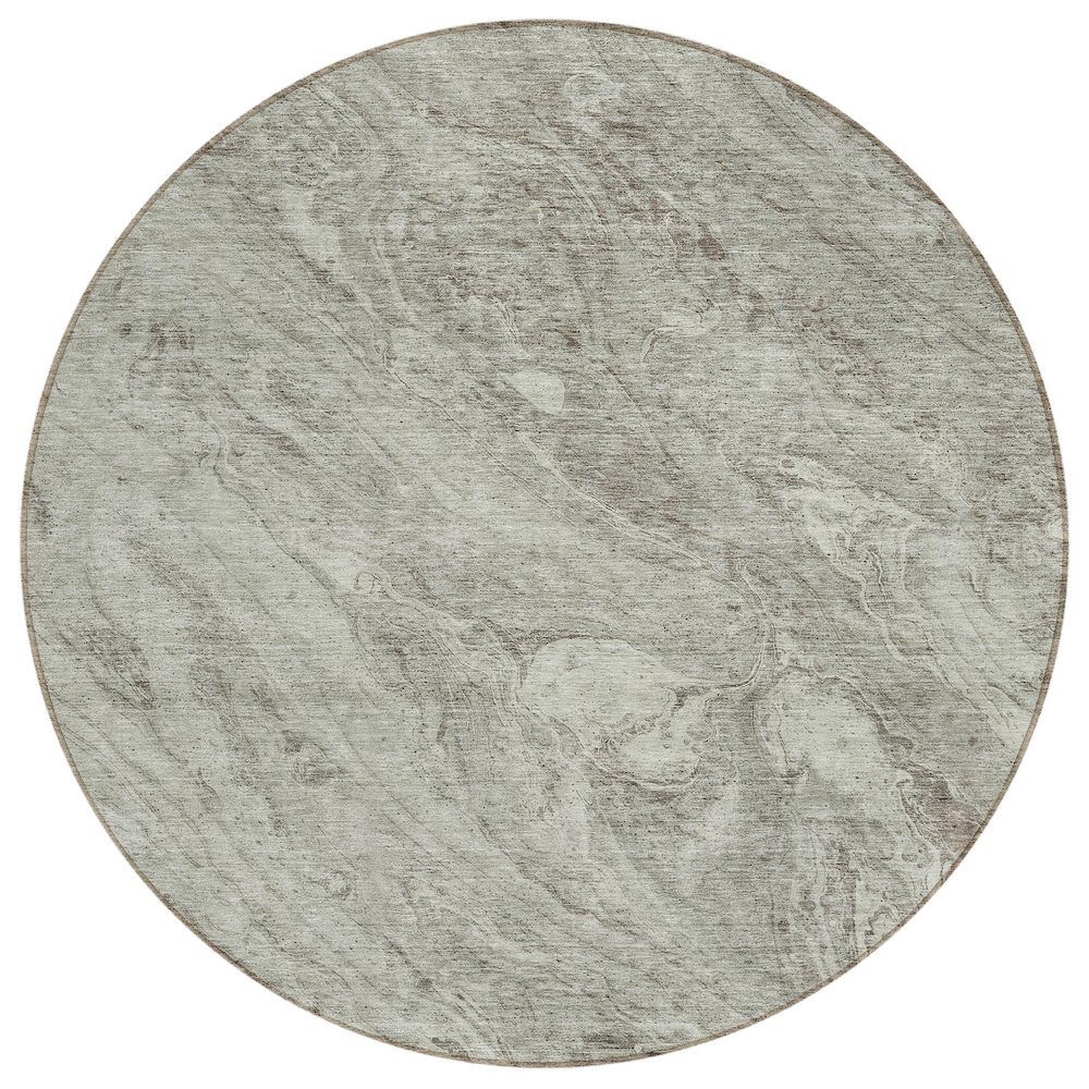 Chantille ACN640 Brown 8' x 8' Rug. Picture 1