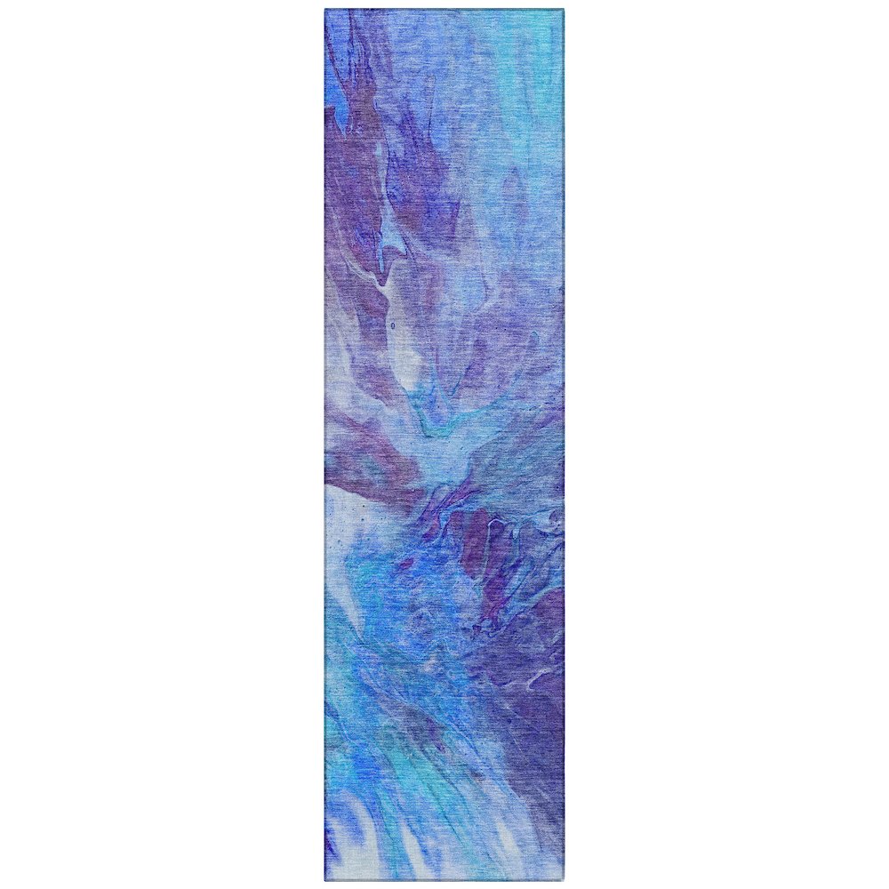 Chantille ACN641 Blue 2'3" x 7'6" Rug. Picture 1