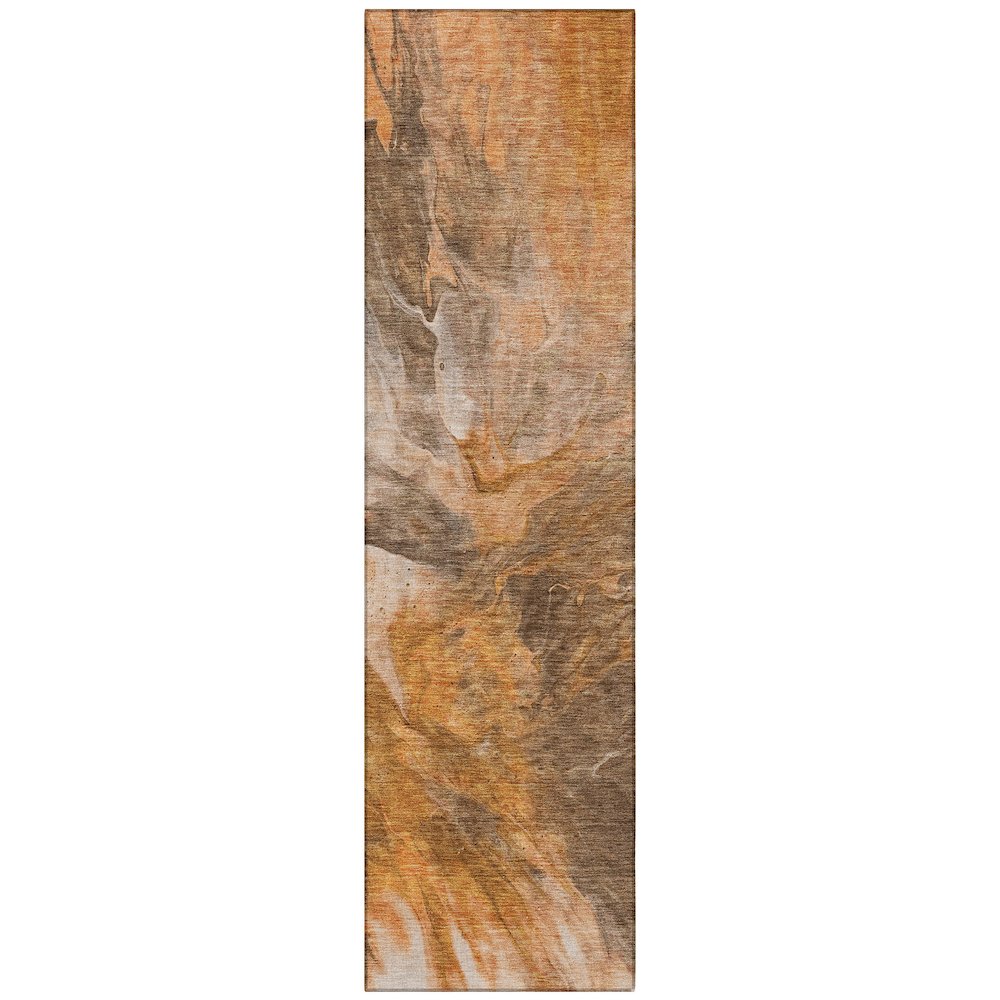 Chantille ACN641 Orange 2'3" x 7'6" Rug. Picture 1