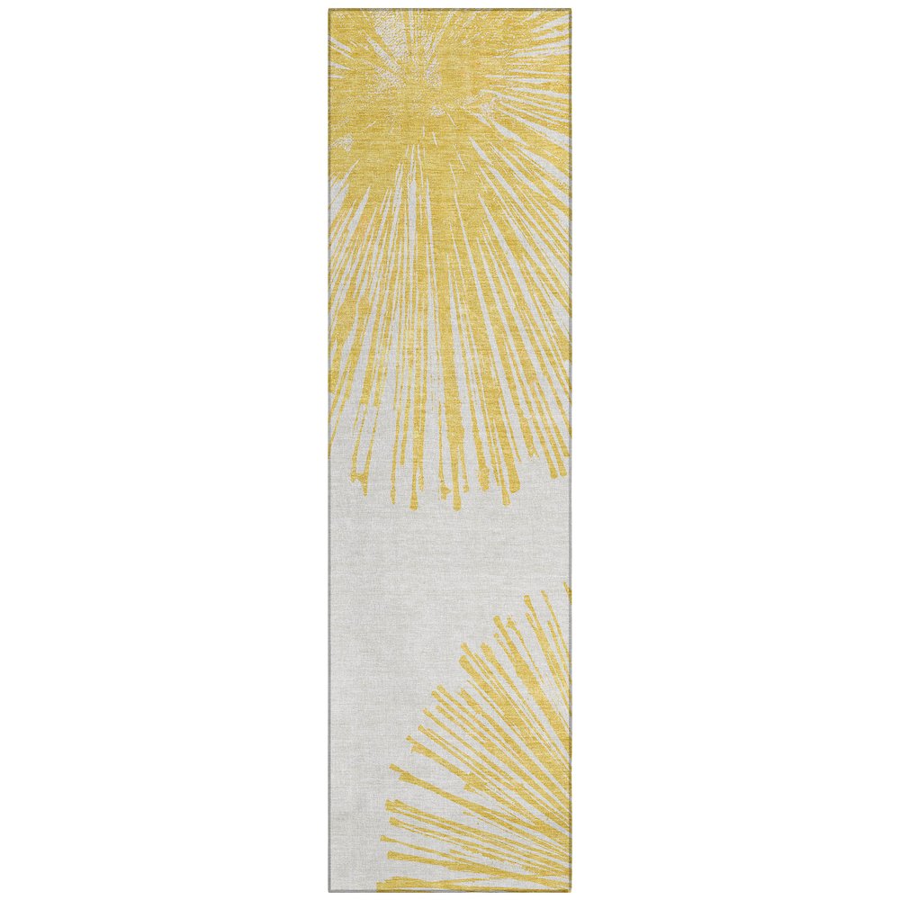 Chantille ACN642 Gold 2'3" x 7'6" Rug. Picture 1