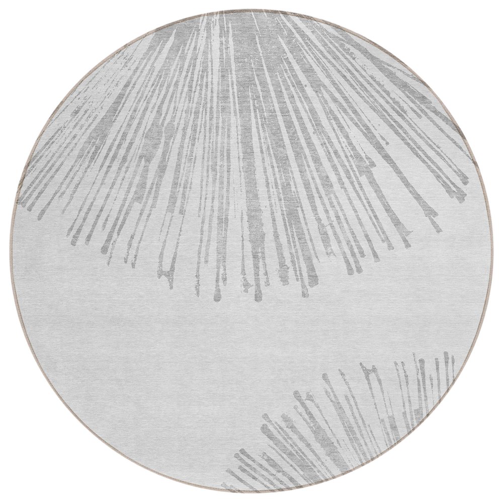 Chantille ACN642 Gray 8' x 8' Rug. Picture 1