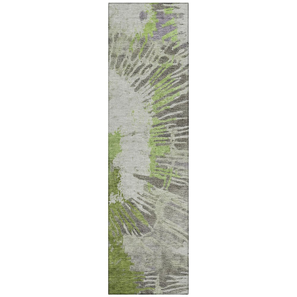 Chantille ACN645 Green 2'3" x 7'6" Rug. Picture 1