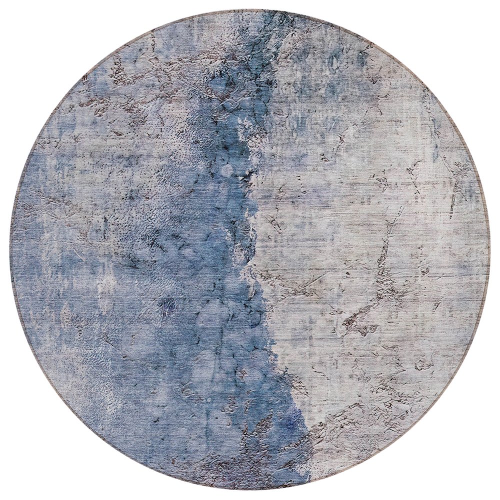 Chantille ACN646 Blue 8' x 8' Rug. Picture 1