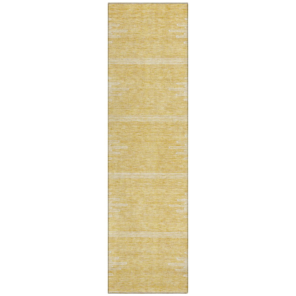 Chantille ACN647 Gold 2'3" x 7'6" Rug. Picture 1