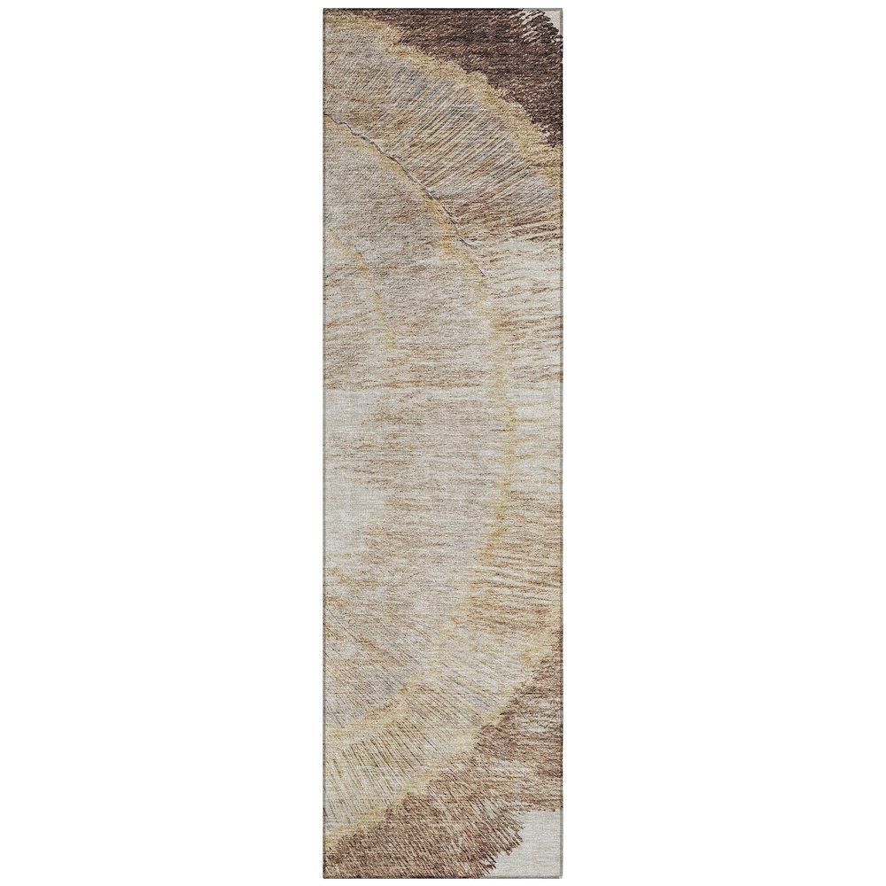 Chantille ACN650 Brown 2'3" x 7'6" Rug. Picture 1