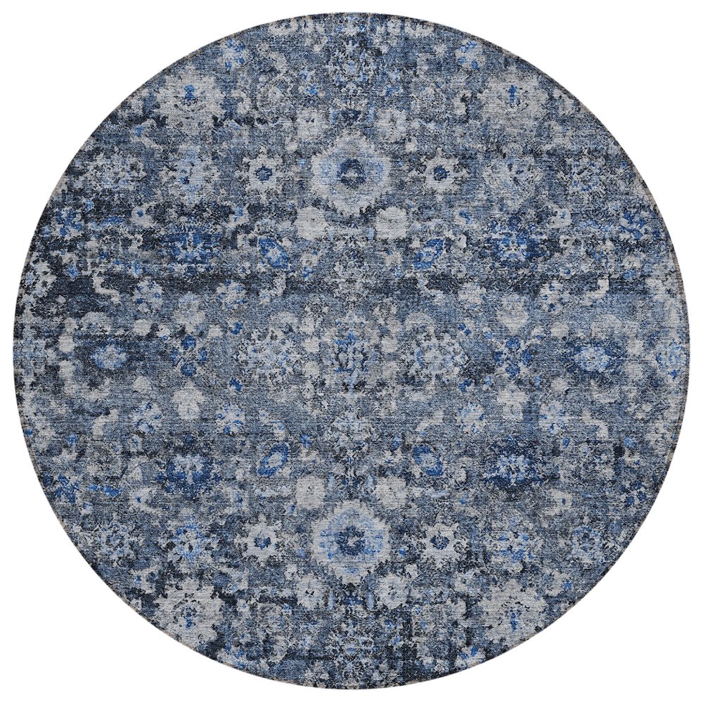 Chantille ACN651 Blue 8' x 8' Rug. Picture 1