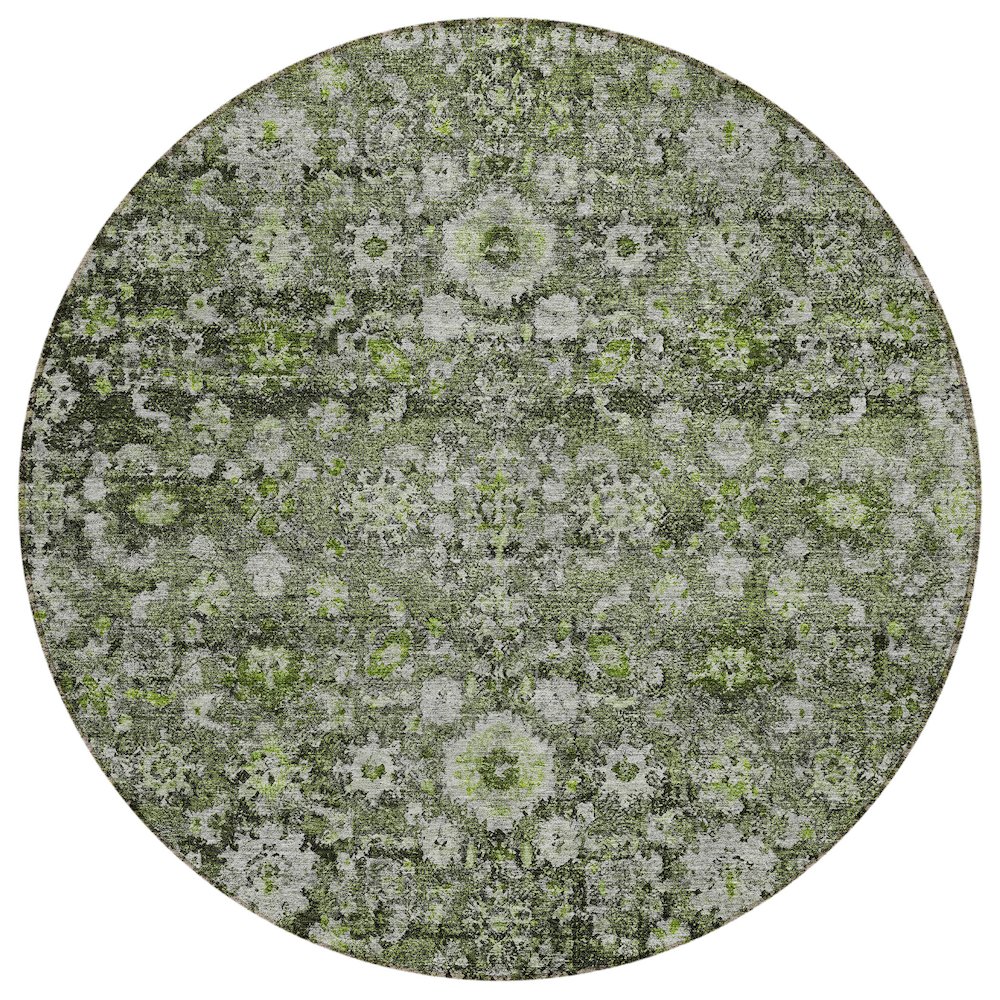 Chantille ACN651 Green 8' x 8' Rug. Picture 1