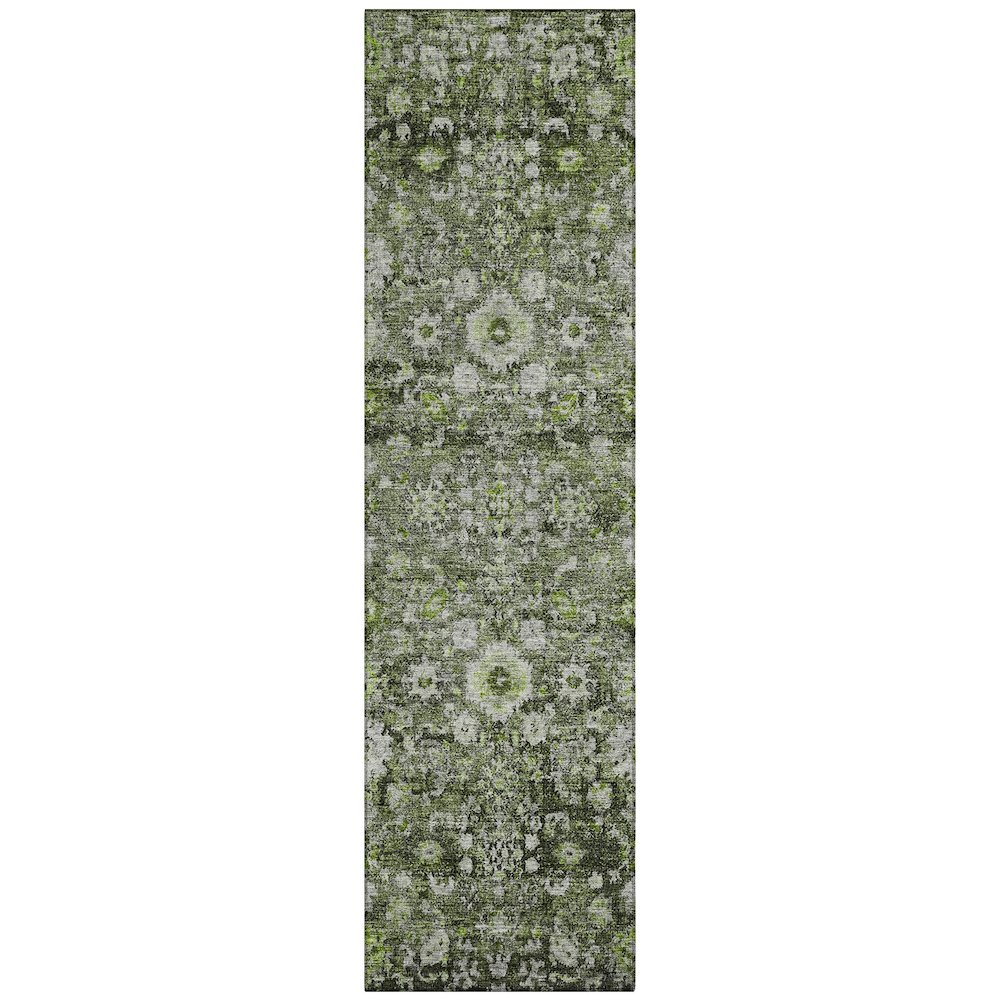 Chantille ACN651 Green 2'3" x 7'6" Rug. Picture 1