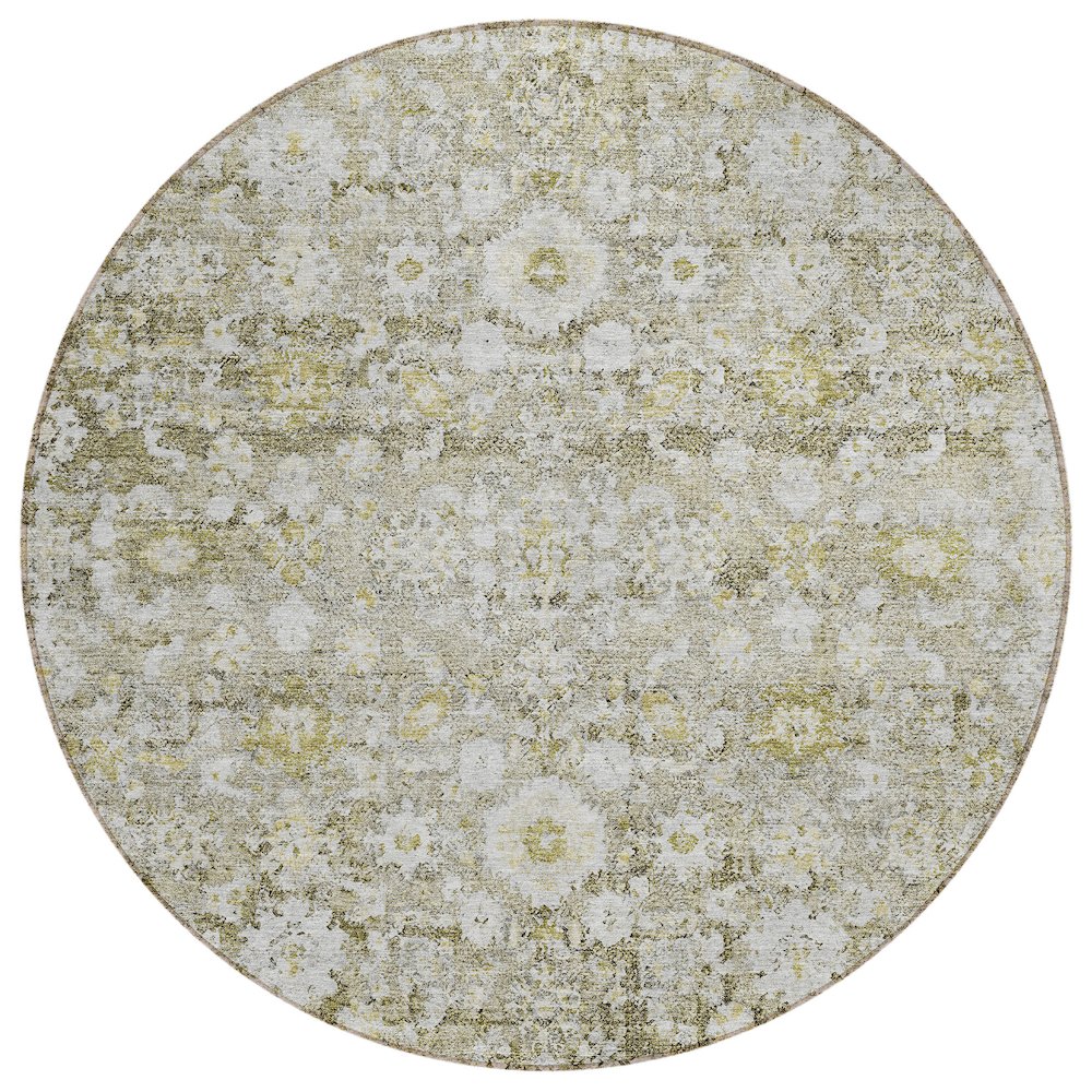 Chantille ACN651 Brown 8' x 8' Rug. Picture 1