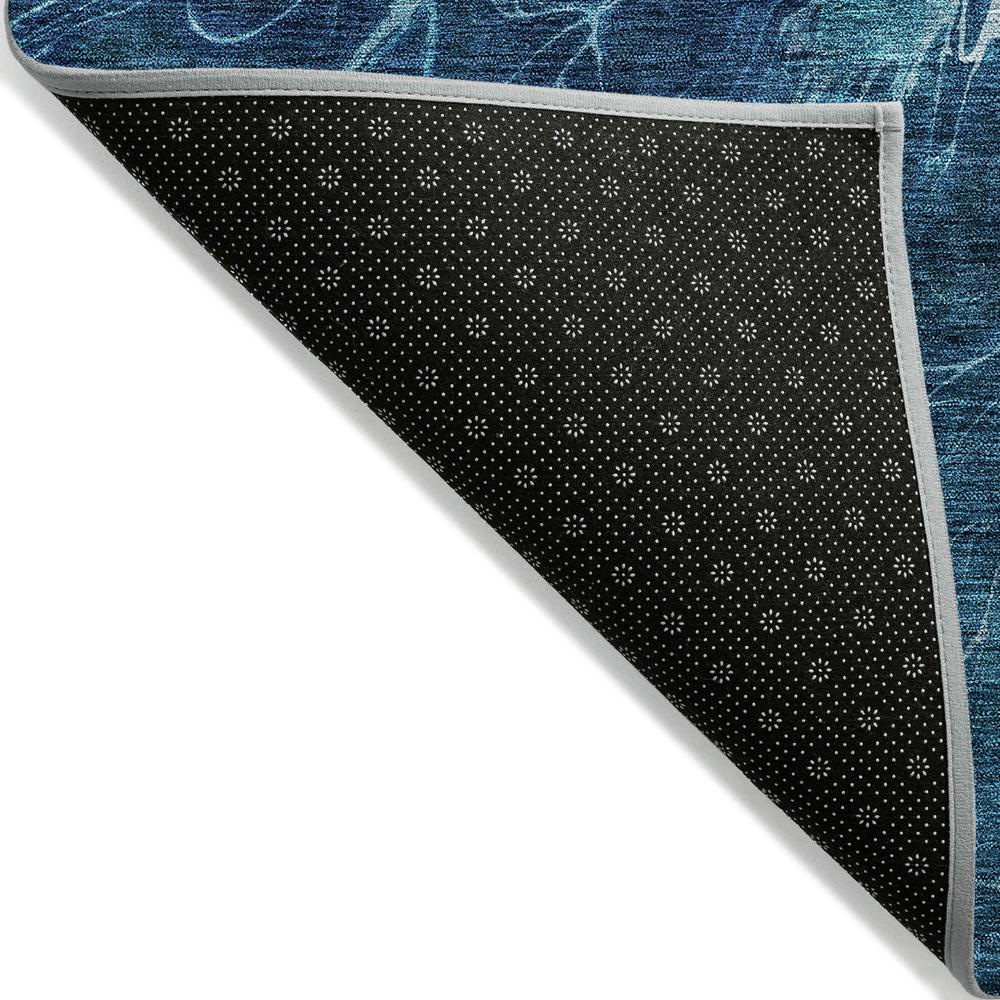 Chantille ACN652 Blue 1'8" x 2'6" Rug. Picture 3