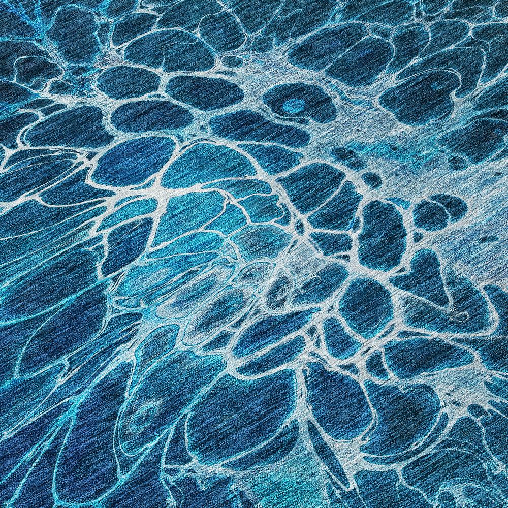 Chantille ACN652 Blue 1'8" x 2'6" Rug. Picture 6
