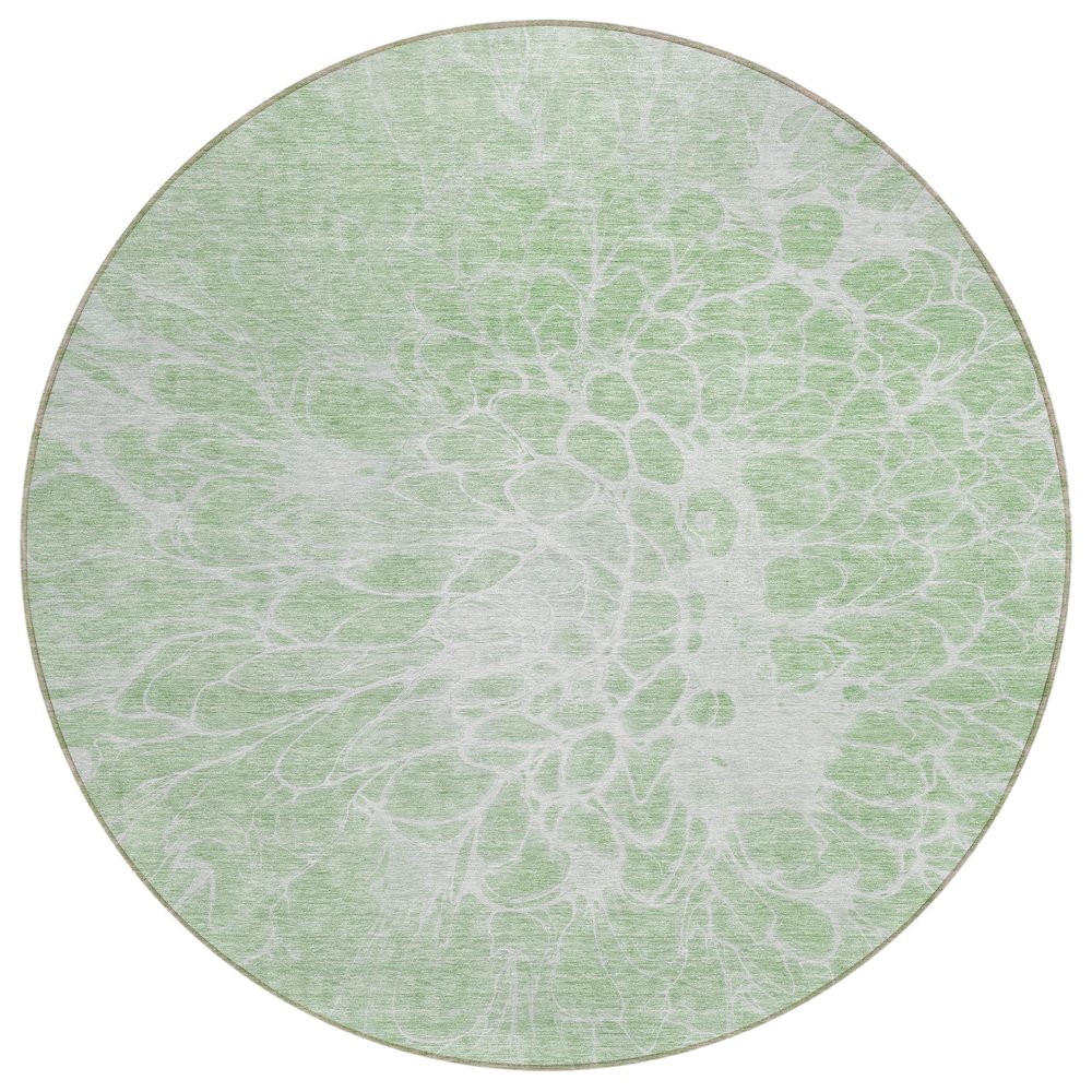 Chantille ACN653 Green 8' x 8' Rug. Picture 1