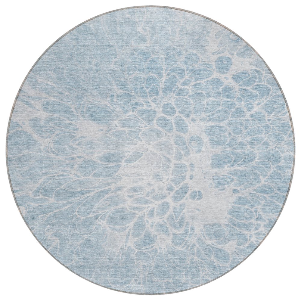 Chantille ACN653 Blue 8' x 8' Rug. Picture 1