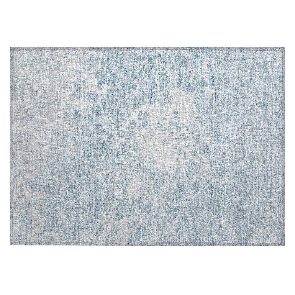 Chantille ACN653 Blue 1'8" x 2'6" Rug. Picture 1