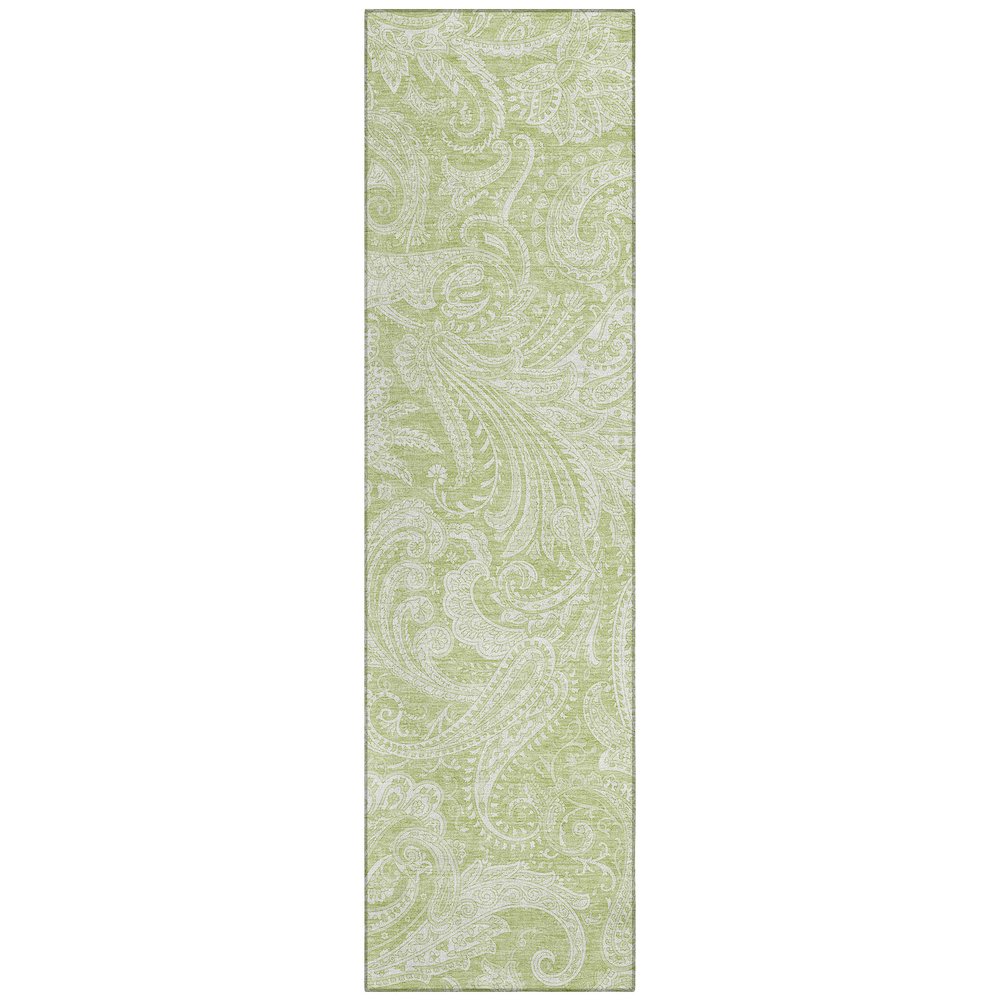 Chantille ACN654 Green 2'3" x 7'6" Rug. Picture 1