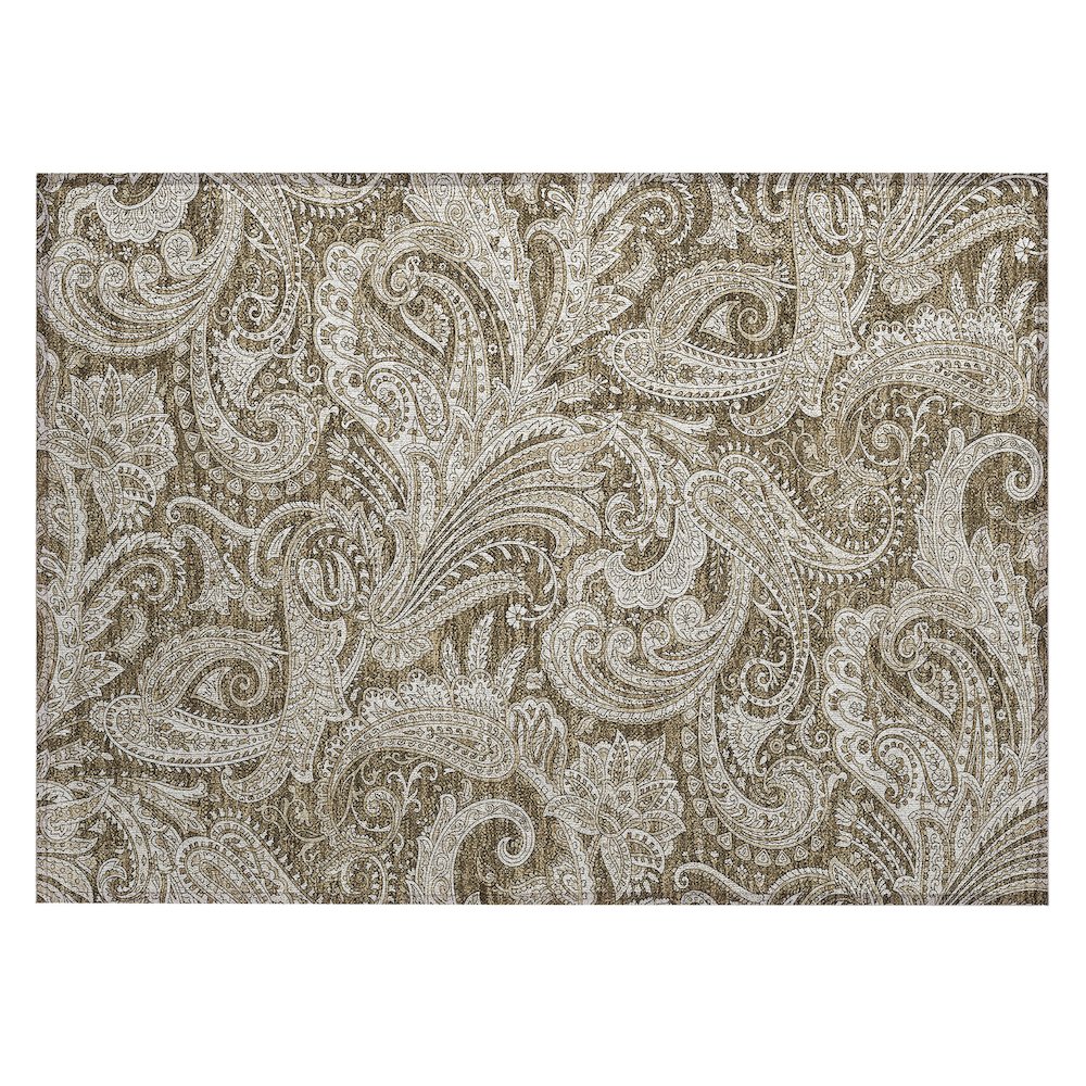 Chantille ACN654 Brown 1'8" x 2'6" Rug. Picture 1