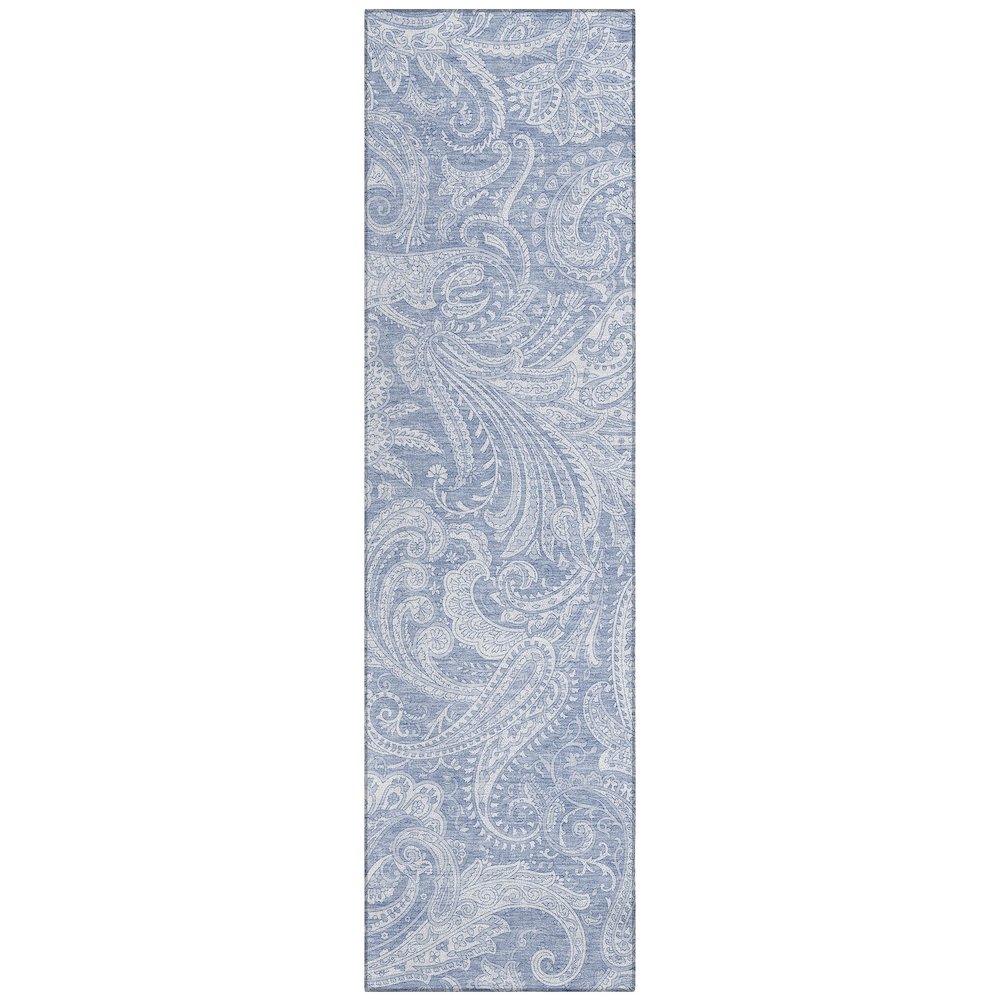 Chantille ACN654 Blue 2'3" x 7'6" Rug. Picture 1
