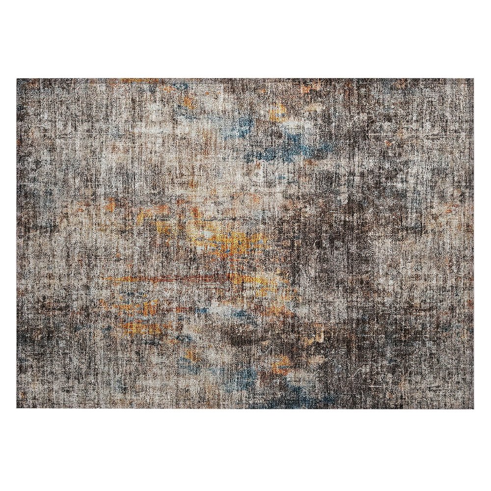 Chantille ACN655 Brown 1'8" x 2'6" Rug. Picture 1
