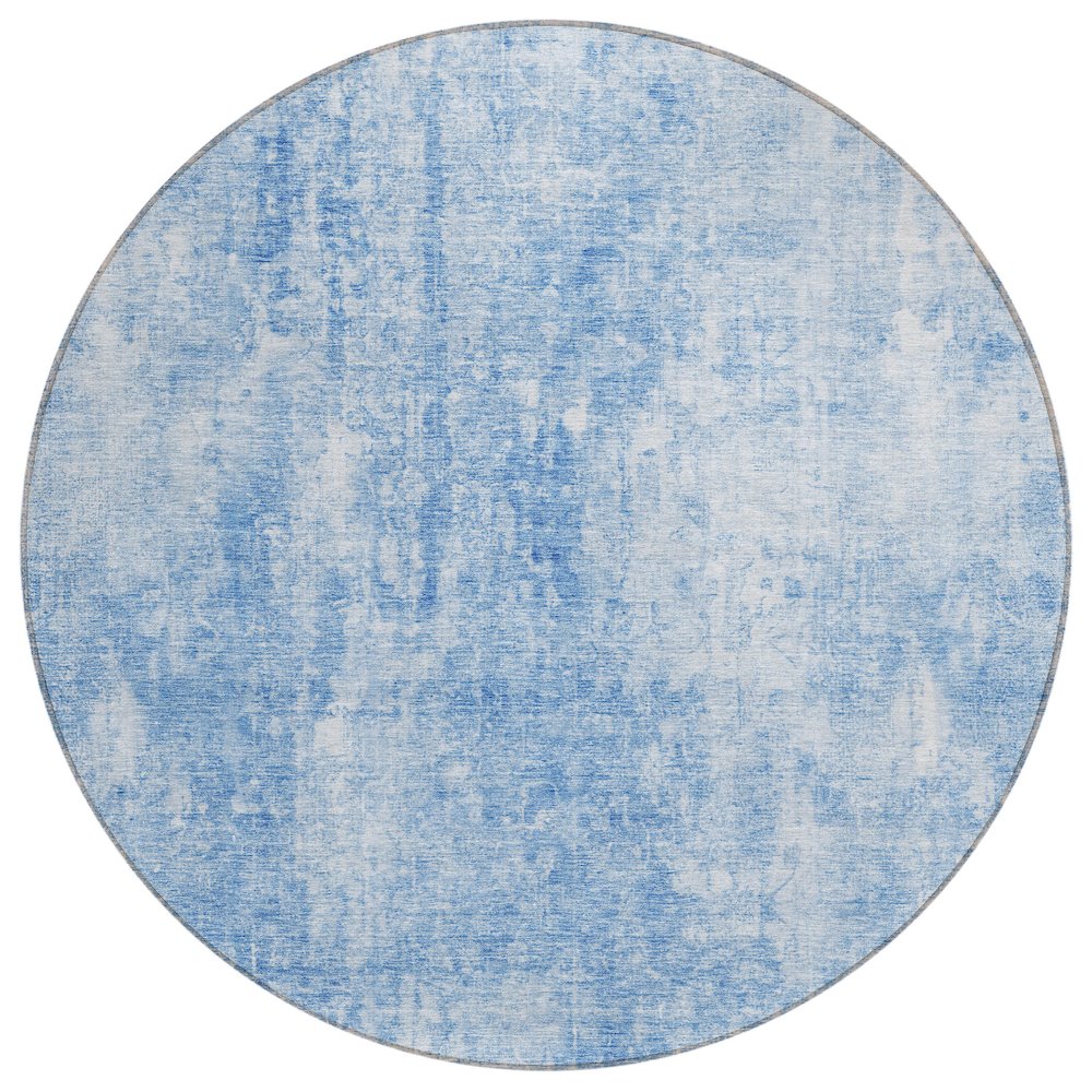 Chantille ACN656 Blue 8' x 8' Rug. Picture 1