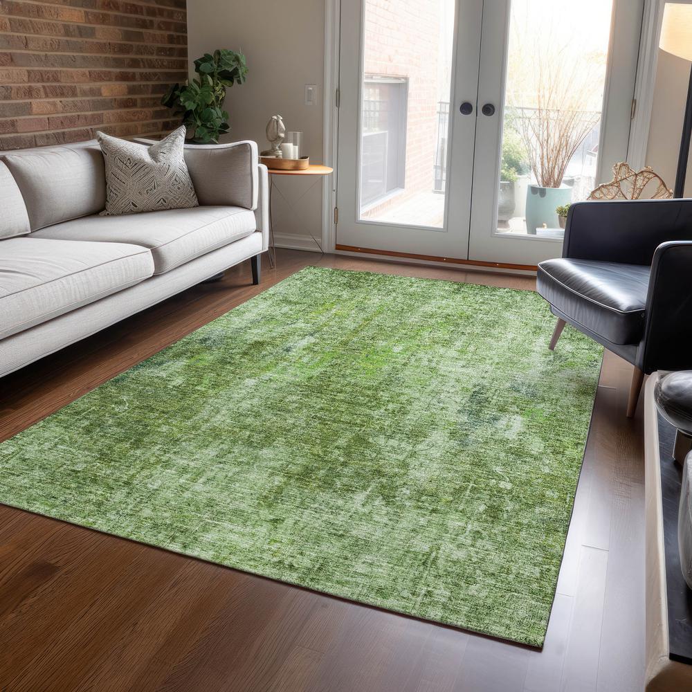 Chantille ACN656 Green 2'6" x 3'10" Rug. Picture 7