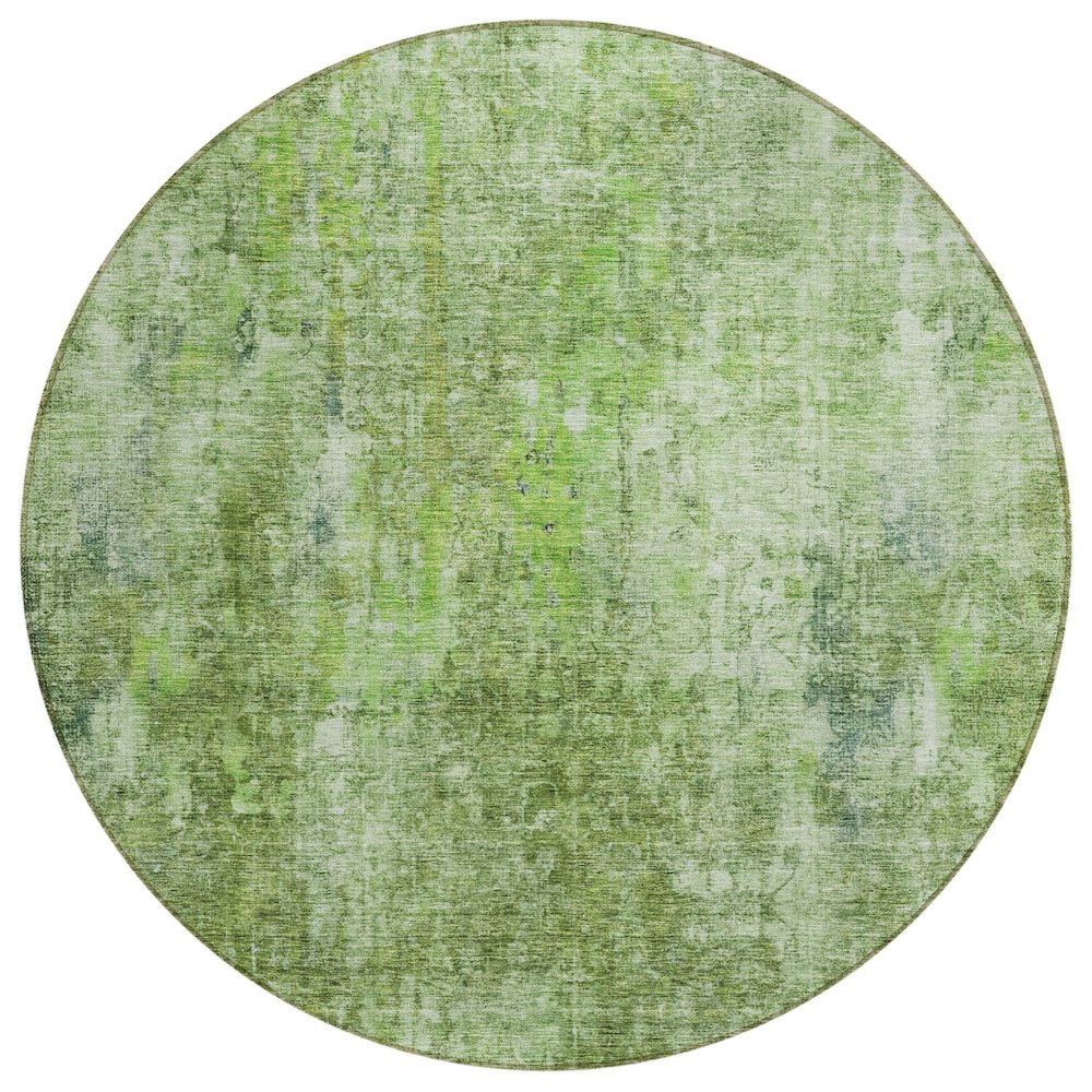 Chantille ACN656 Green 8' x 8' Rug. Picture 1