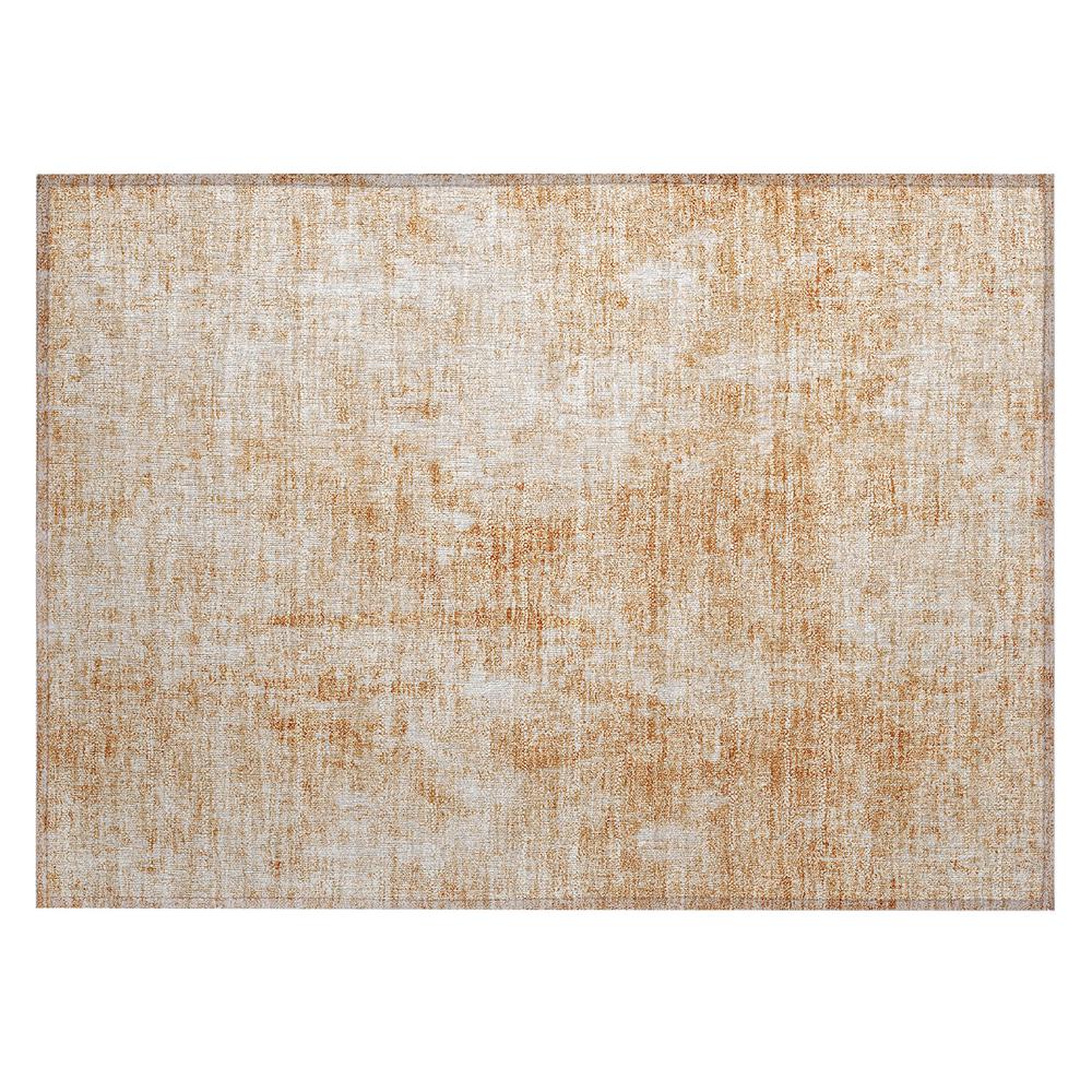 Chantille ACN656 Orange 1'8" x 2'6" Rug. Picture 1