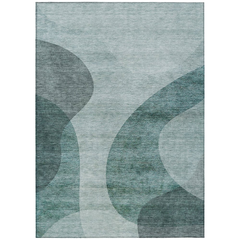 Chantille ACN657 Green 2'6" x 3'10" Rug. Picture 1