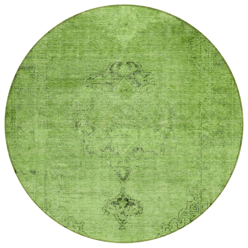 Chantille ACN658 Green 8' x 8' Rug. Picture 1