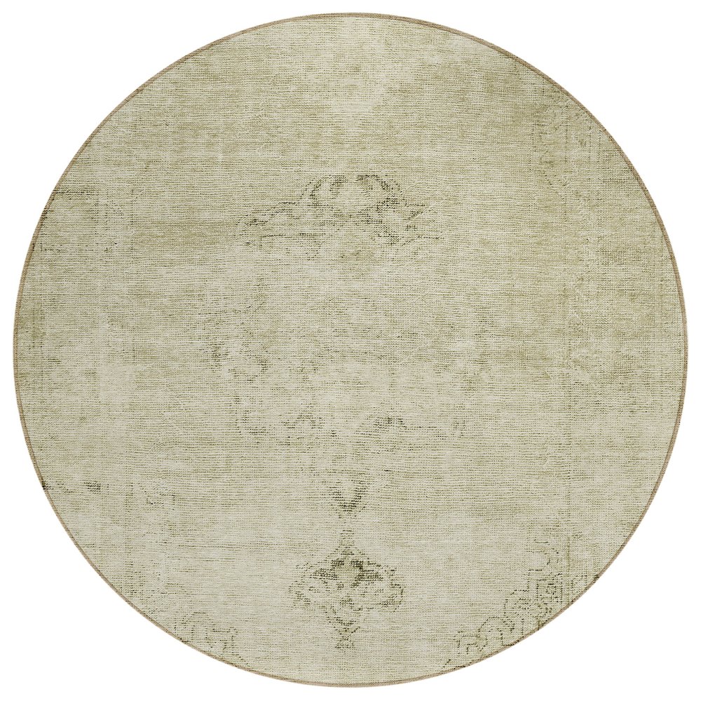 Chantille ACN658 Brown 8' x 8' Rug. Picture 1