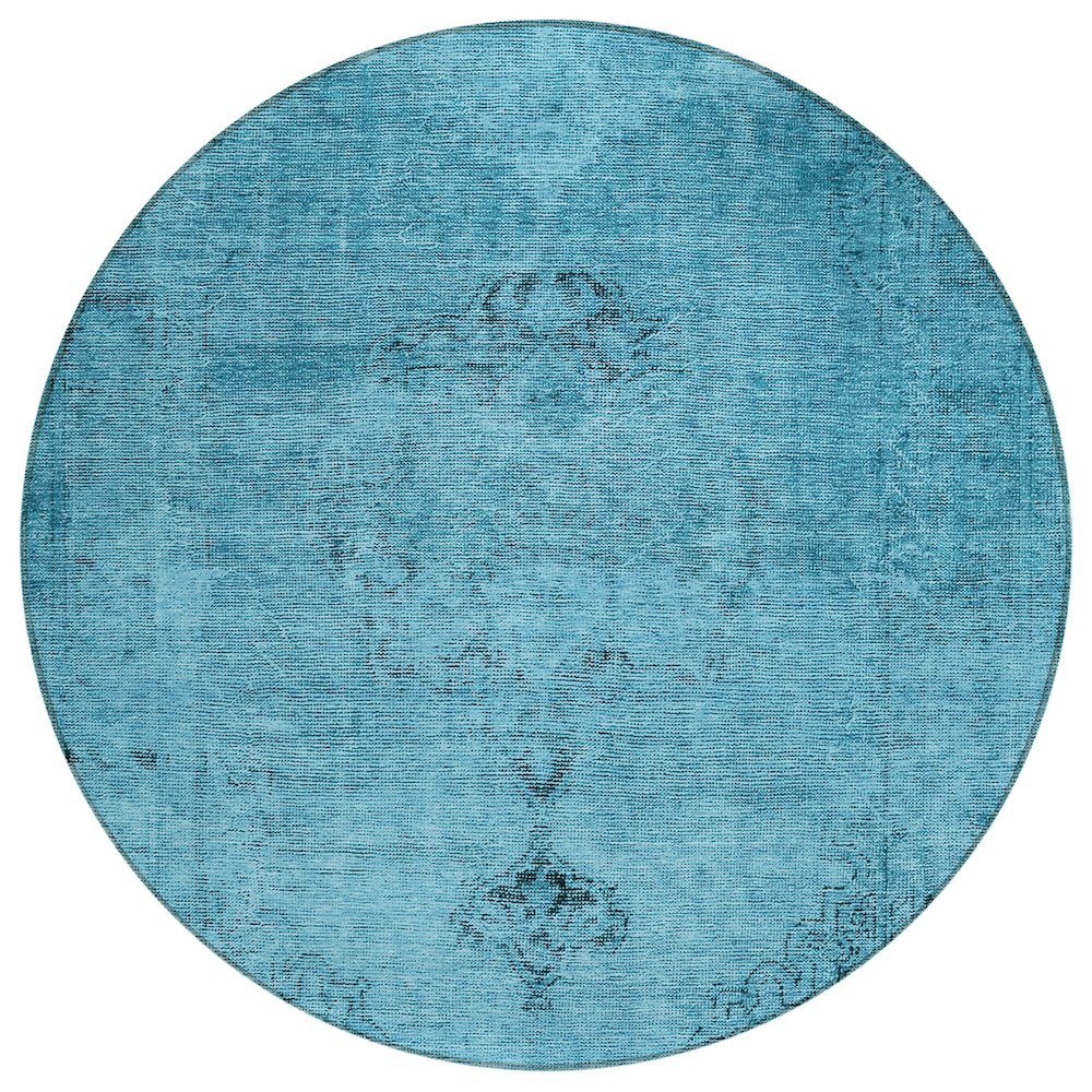 Chantille ACN658 Blue 8' x 8' Rug. Picture 1