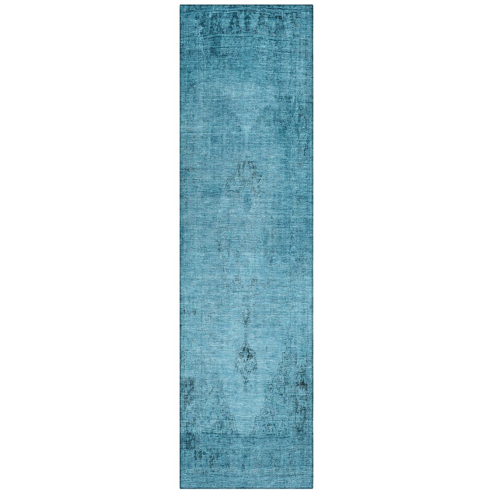 Chantille ACN658 Blue 2'3" x 7'6" Rug. Picture 1