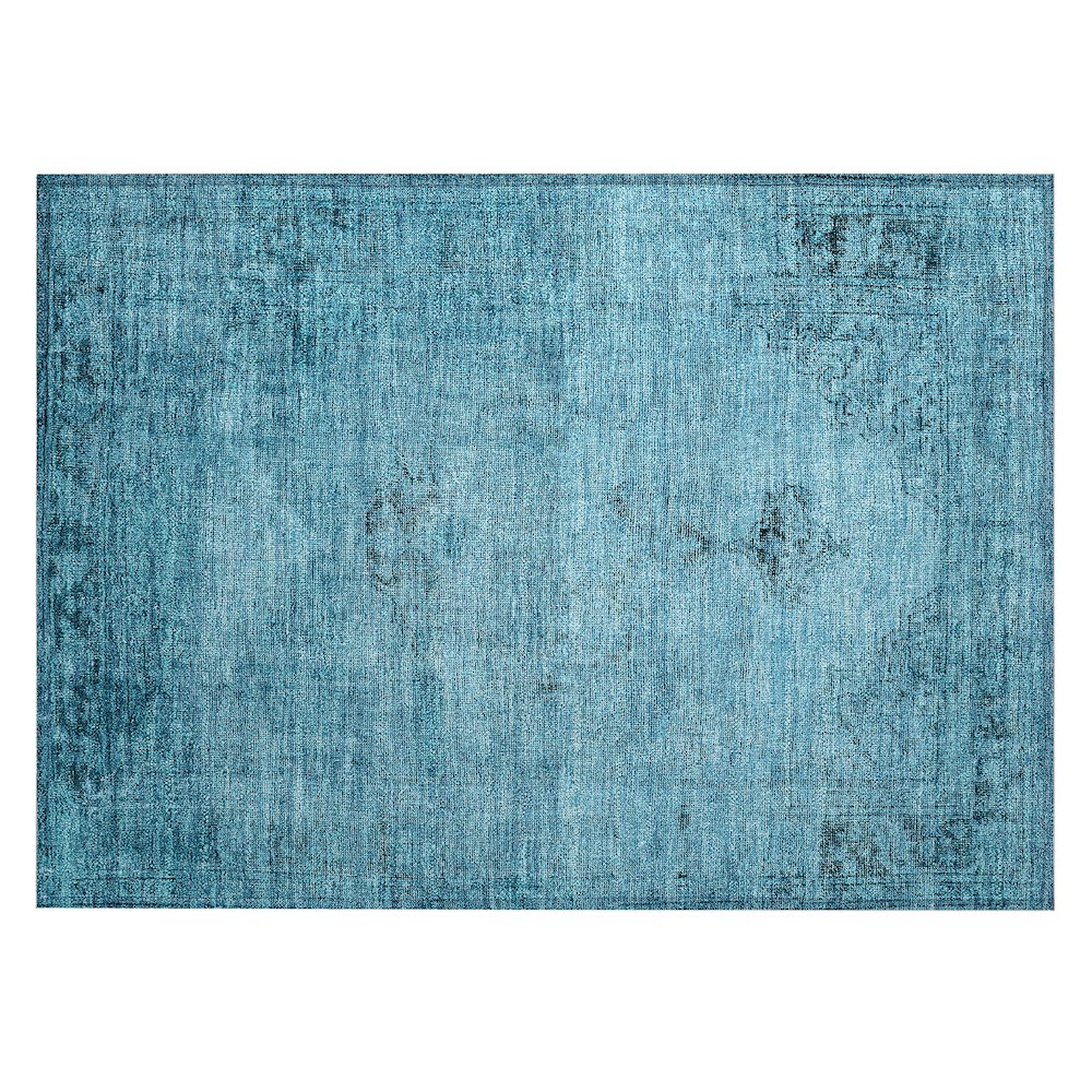 Chantille ACN658 Blue 1'8" x 2'6" Rug. Picture 1