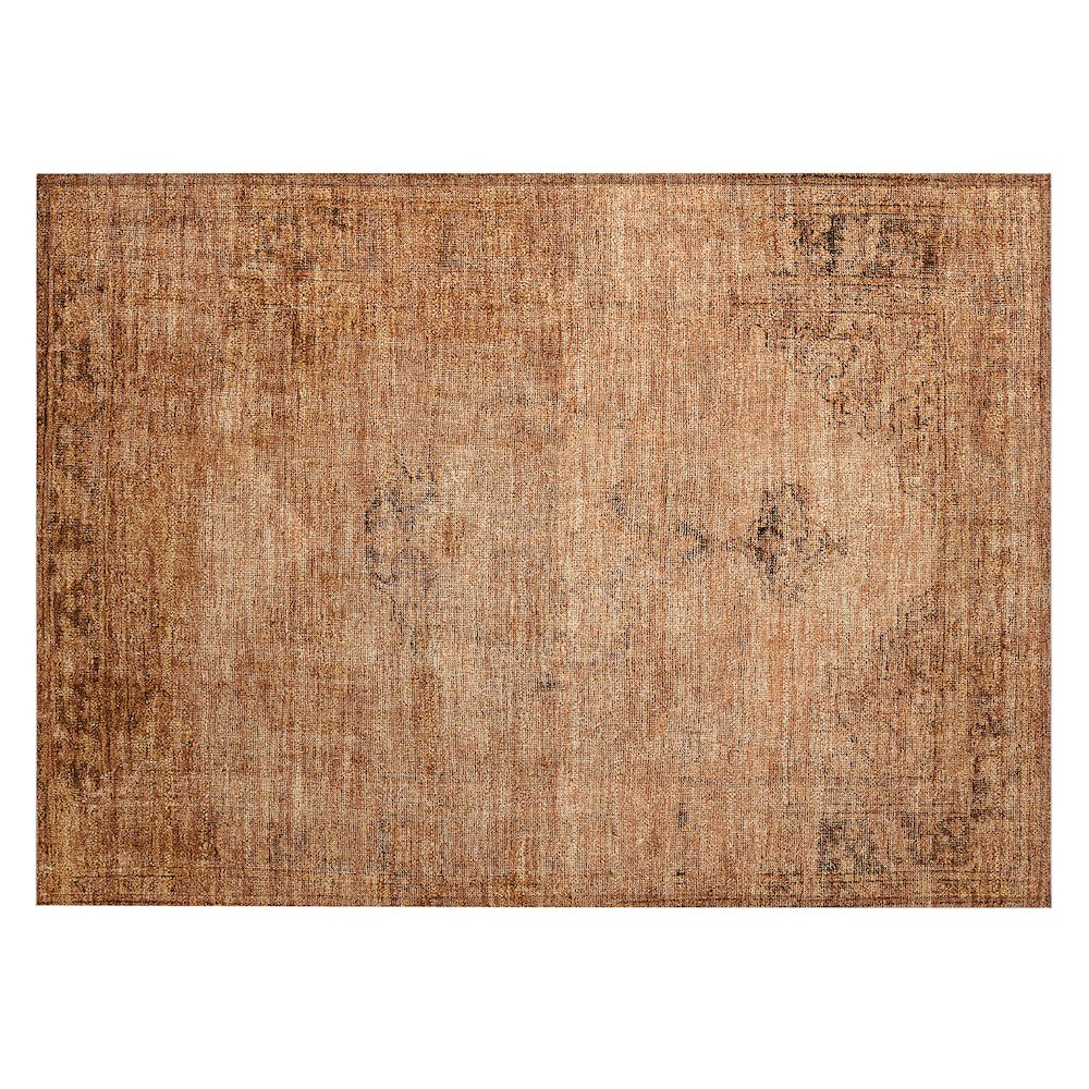 Chantille ACN658 Orange 1'8" x 2'6" Rug. Picture 1
