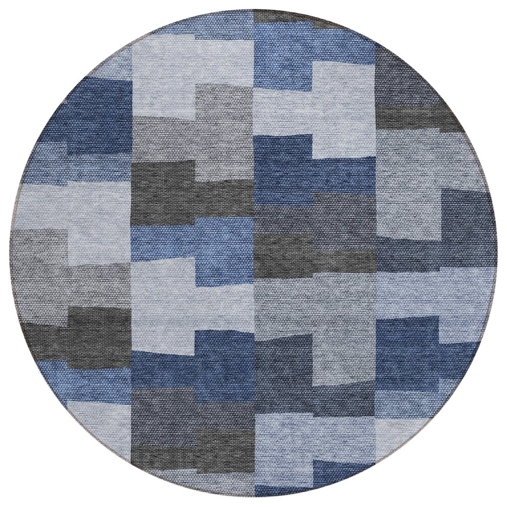 Chantille ACN659 Blue 8' x 8' Rug. Picture 1