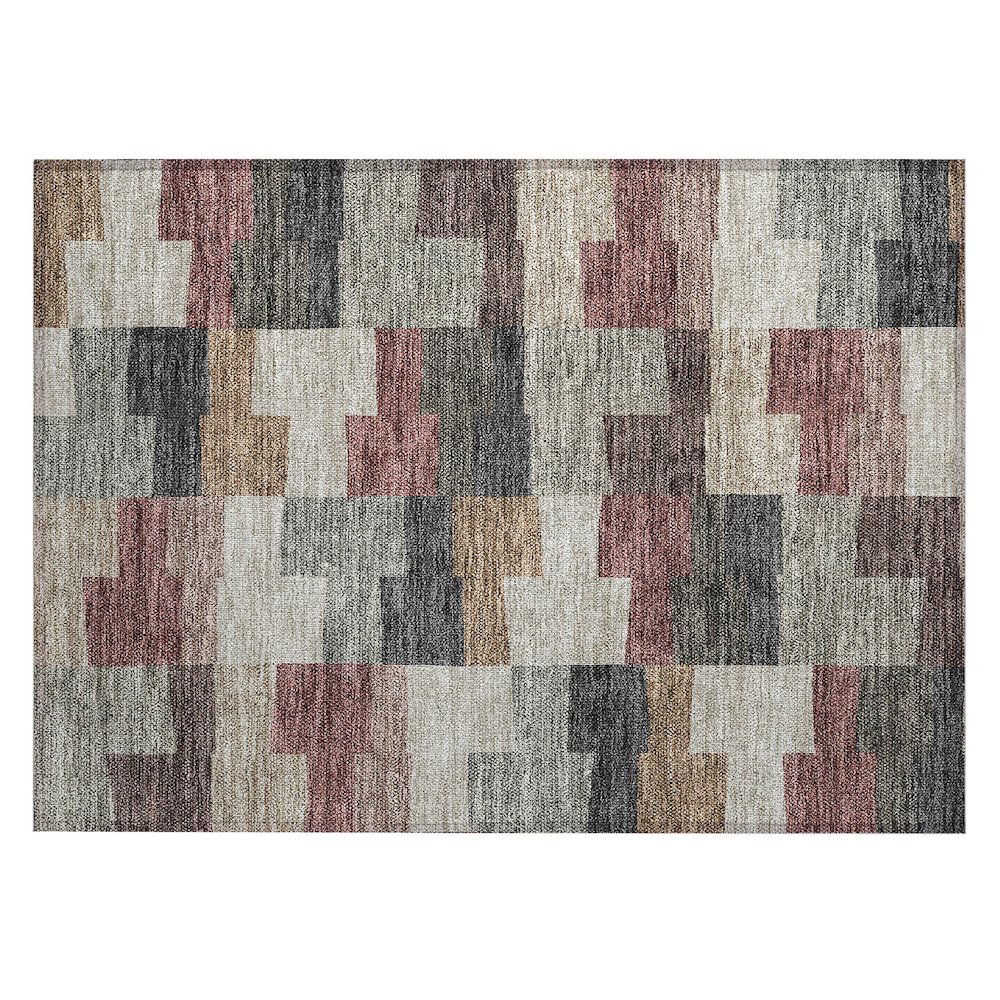 Chantille ACN659 Orange 1'8" x 2'6" Rug. Picture 1