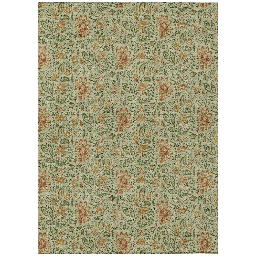 Chantille ACN660 Green 2'6" x 3'10" Rug. Picture 1