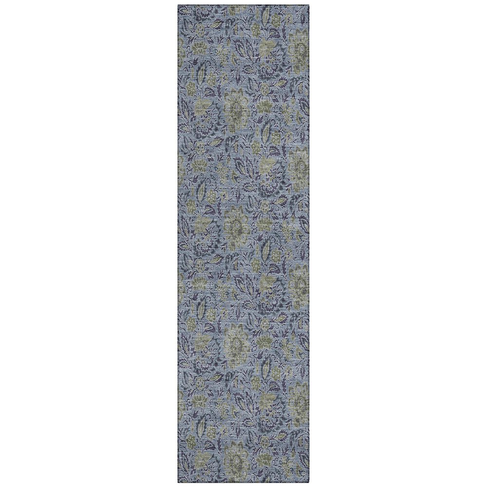 Chantille ACN660 Blue 2'3" x 7'6" Rug. Picture 1
