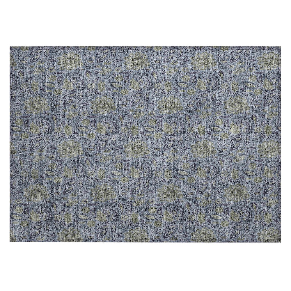Chantille ACN660 Blue 1'8" x 2'6" Rug. Picture 1